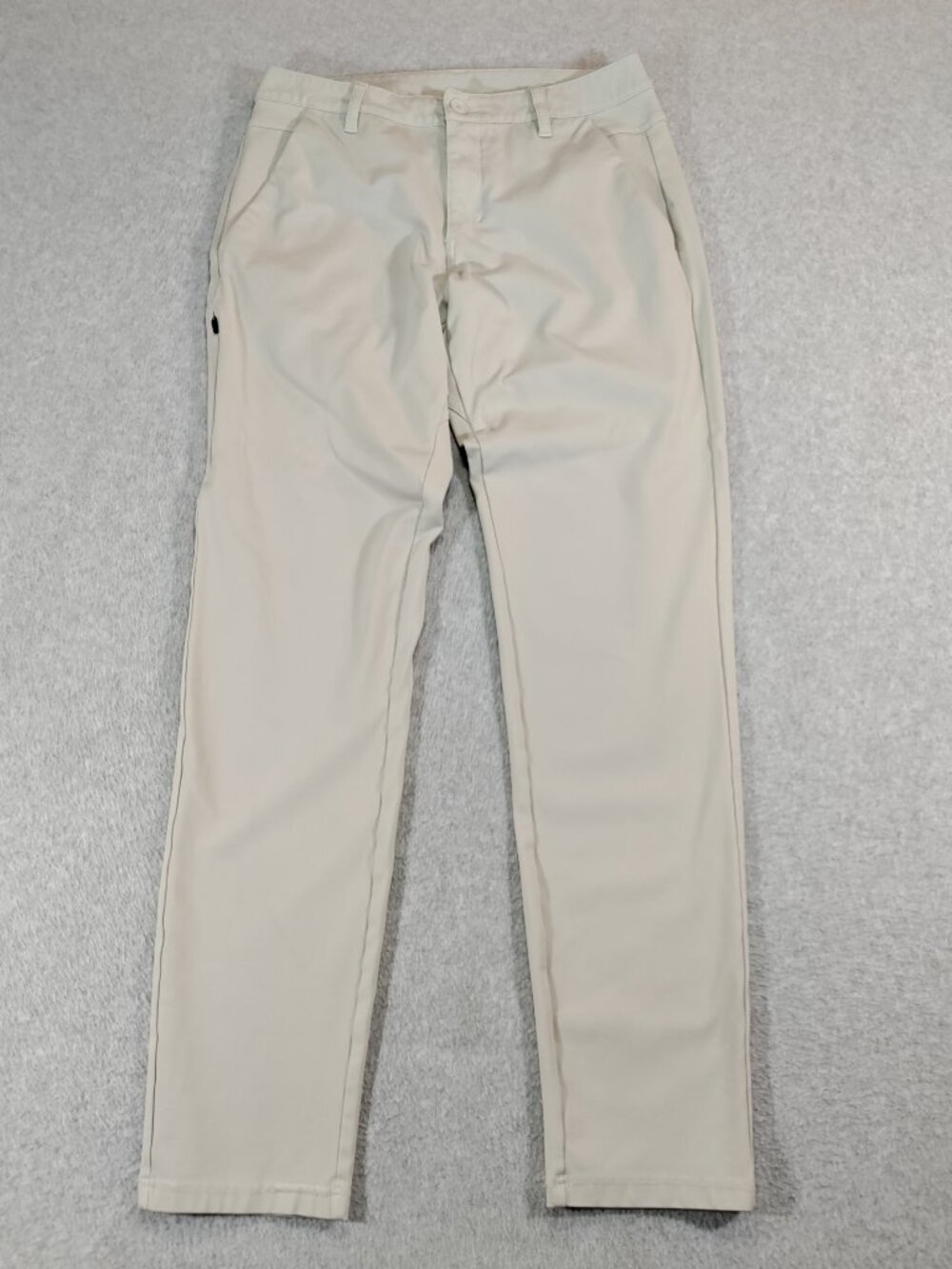 BYLT Everyday Pant 2.0 Mens 32 Tall Fawn Beige Slim Fit Stretch Chino